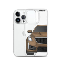 Load image into Gallery viewer, Bronze Sand Cadillac CTS-V - iPhone Case