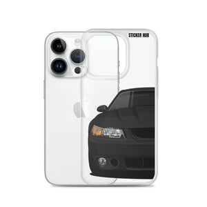 Black 03-04 Mustang SVT Cobra - iPhone Case