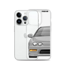 Load image into Gallery viewer, Silver Acura Integra - iPhone Case