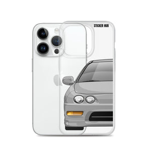 Silver Acura Integra - iPhone Case