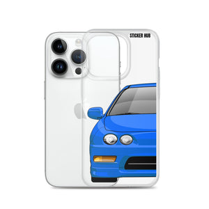 Light Blue Acura Integra - iPhone Case