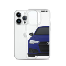 Load image into Gallery viewer, Navarra Blue Audi S4 &quot;Facelift&quot; - iPhone Case