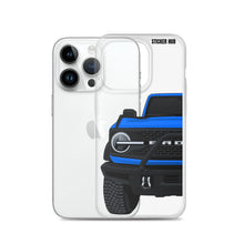 Load image into Gallery viewer, Blue Ford Bronco &quot;First Edition&quot; - iPhone Case