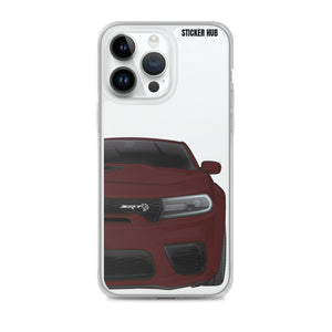 Octane Red Charger Hellcat (Widebody) - iPhone Case