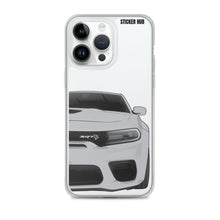 Load image into Gallery viewer, Silver Charger Hellcat (Widebody) - iPhone Case