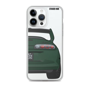 Green Toyota Supra - iPhone Case