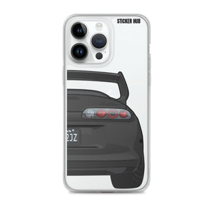 Black Toyota Supra - iPhone Case