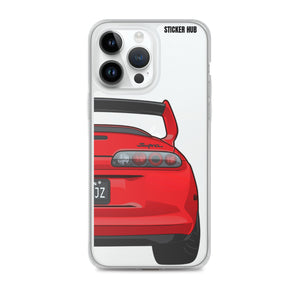 Red Toyota Supra - iPhone Case