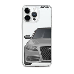 Quartz Gray B8 Audi S4 - iPhone Case