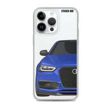 Load image into Gallery viewer, Sepang Blue B8.5 Audi S4 - iPhone Case