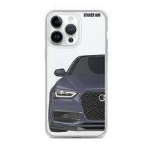 Load image into Gallery viewer, Moonlight Blue B8.5 Audi S4 - iPhone Case