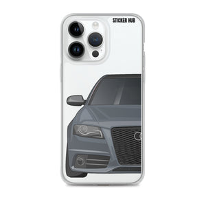 Meteor Gray B8 Audi S4 - iPhone Case