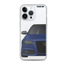 Load image into Gallery viewer, Estoril Blue B8 Audi S4 - iPhone Case