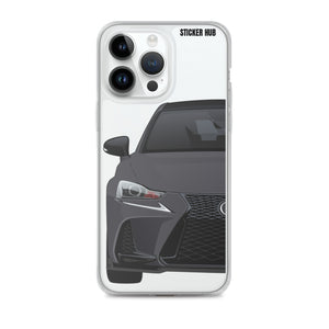 Gray Lexus IS300 - iPhone Case