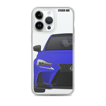 Load image into Gallery viewer, Ultrasonic Blue Lexus IS300 - iPhone Case