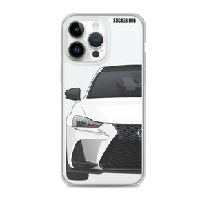 White Lexus IS300 - iPhone Case