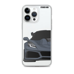 Shadow Gray C7 Corvette Zr1 - iPhone Case