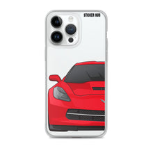 Load image into Gallery viewer, Torch Red C7 Corvette Stingray - iPhone Case