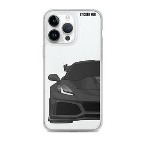 Black C7 Corvette Zr1 - iPhone Case