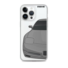 Load image into Gallery viewer, Pewter Gray C5 Corvette Z06 - iPhone Case