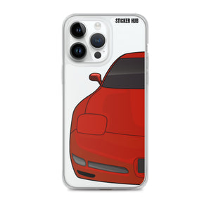 Torch Red C5 Corvette Z06 - iPhone Case