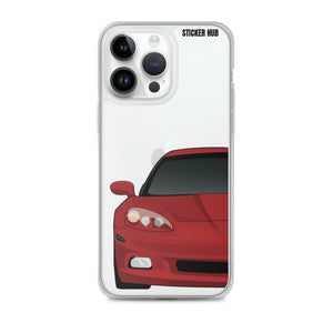 Monterey Red C6 Corvette - iPhone Case