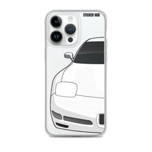 Load image into Gallery viewer, White C5 Corvette Z06 - iPhone Case