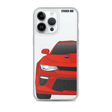 Load image into Gallery viewer, Red 6th Gen Camaro SS - iPhone Case