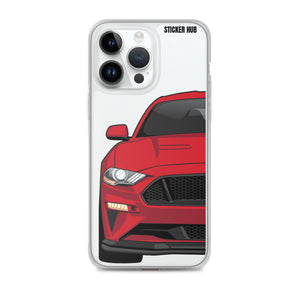 Race Red 18-21 Mustang 5.0 - iPhone Case