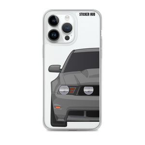 Gray 11-12 Mustang 5.0 - iPhone Case