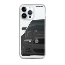 Load image into Gallery viewer, Black 13-14 Mustang 5.0 - iPhone Case