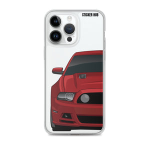 Ruby Red 13-14 Mustang 5.0 - iPhone Case