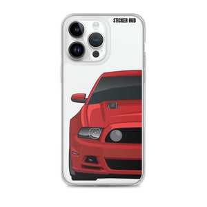 Race Red 13-14 Mustang 5.0 - iPhone Case