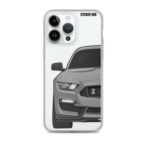 Gray Mustang GT350 - iPhone Case