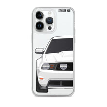 Load image into Gallery viewer, White 11-12 Mustang 5.0 - iPhone Case