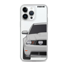 Load image into Gallery viewer, Silver 11-12 Mustang 5.0 - iPhone Case