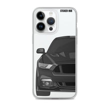 Load image into Gallery viewer, Black 15-17 Mustang 5.0 - iPhone Case