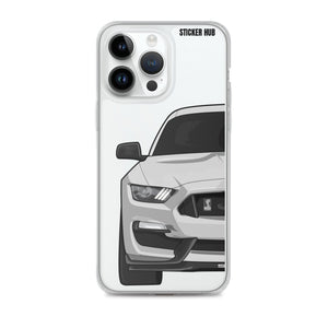 Avalanche Gray Mustang GT350 - iPhone Case