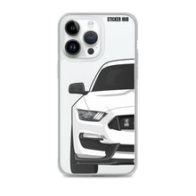 Load image into Gallery viewer, White Mustang GT350 - iPhone Case