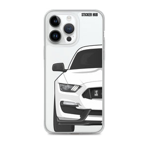 White Mustang GT350 - iPhone Case