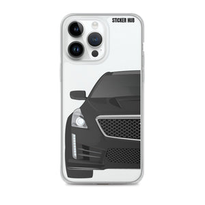 Black Cadillac CTS-V - iPhone Case