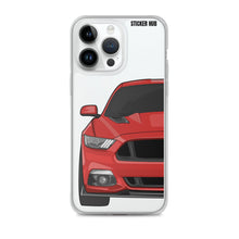 Load image into Gallery viewer, Race Red 15-17 Mustang 5.0 - iPhone Case