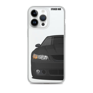 Black 03-04 Mustang SVT Cobra - iPhone Case