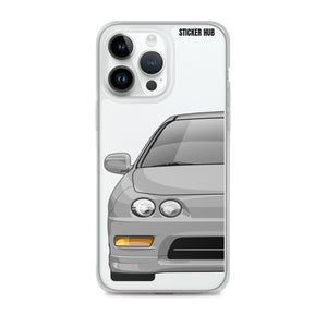 Silver Acura Integra - iPhone Case