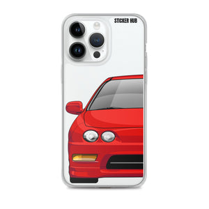 Red Acura Integra - iPhone Case