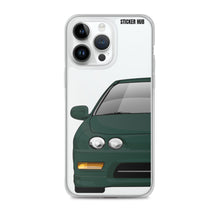 Load image into Gallery viewer, Green Acura Integra - iPhone Case