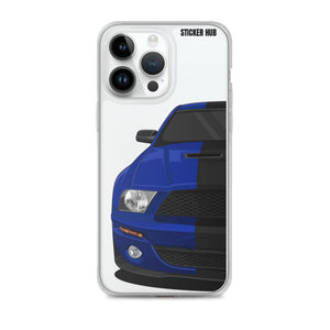 Blue 07-09 Mustang GT500 - iPhone Case