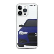 Load image into Gallery viewer, Navarra Blue Audi S4 &quot;Facelift&quot; - iPhone Case