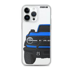 Blue Ford Bronco "First Edition" - iPhone Case