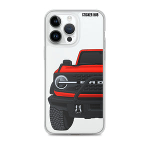 Red Ford Bronco "First Edition" - iPhone Case